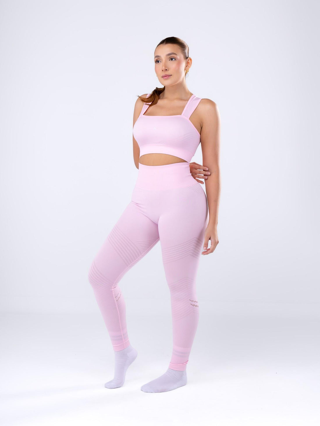 Conjunto Leggins y Top Tiras #12