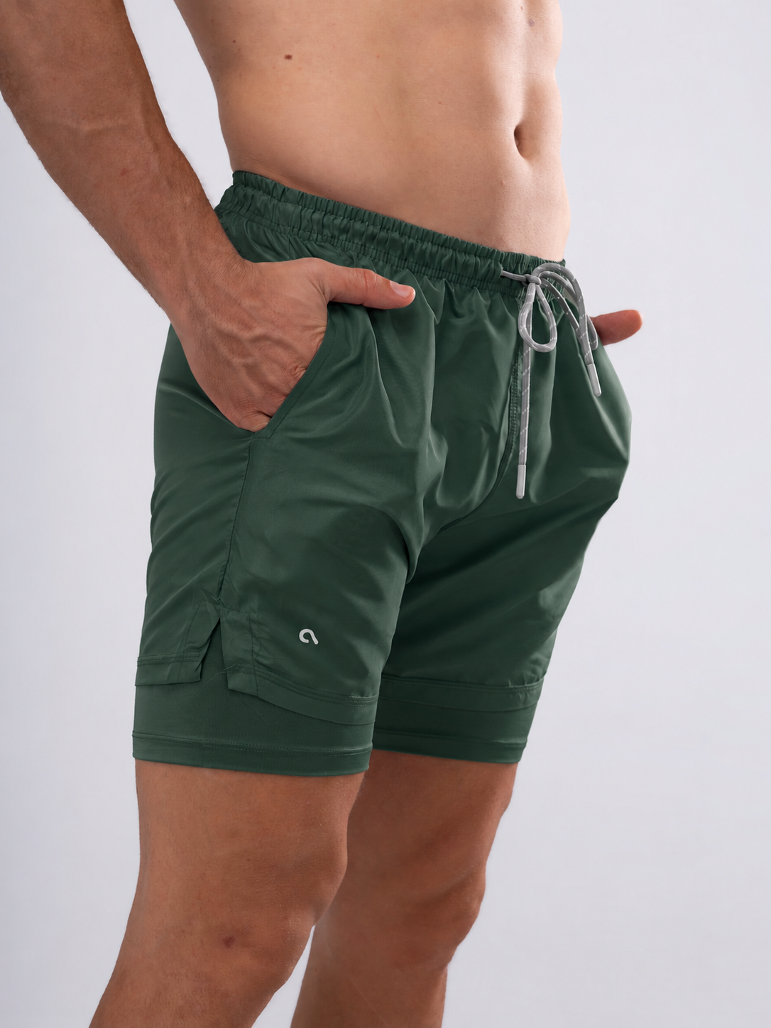 pantaloneta licra de hombre