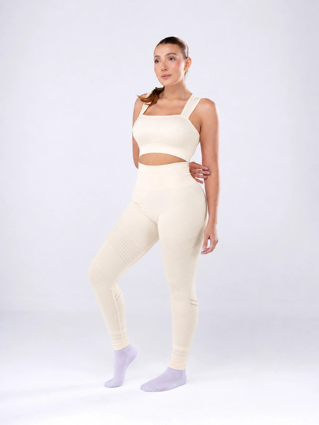 Conjunto Leggins y Top Tiras #12