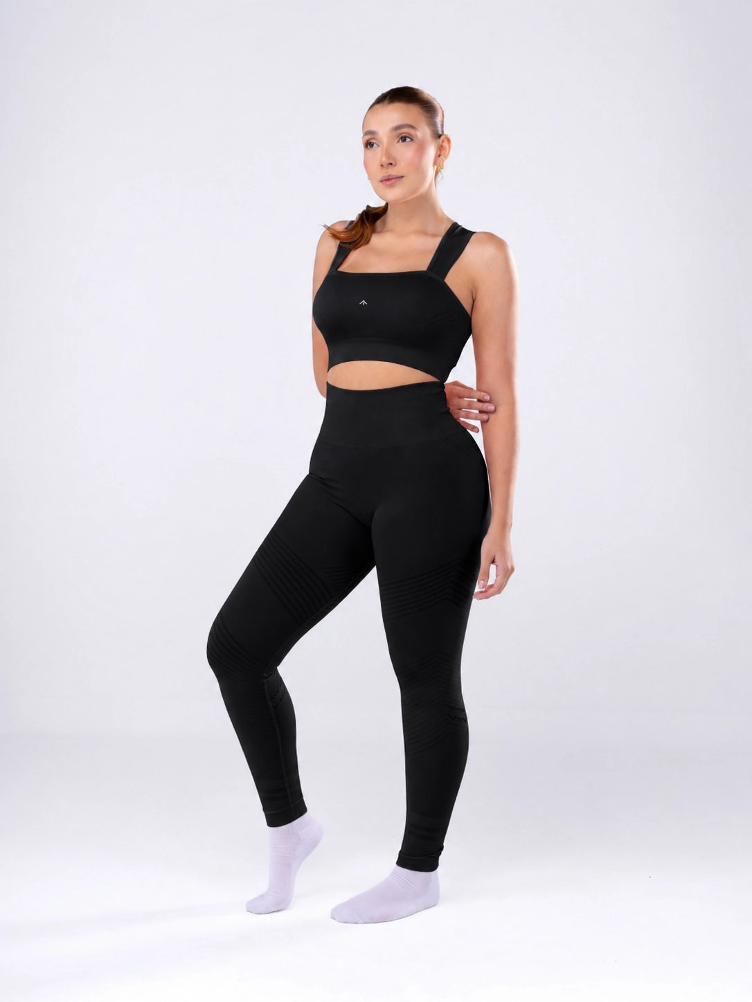 Conjunto Leggins y Top Tiras #12