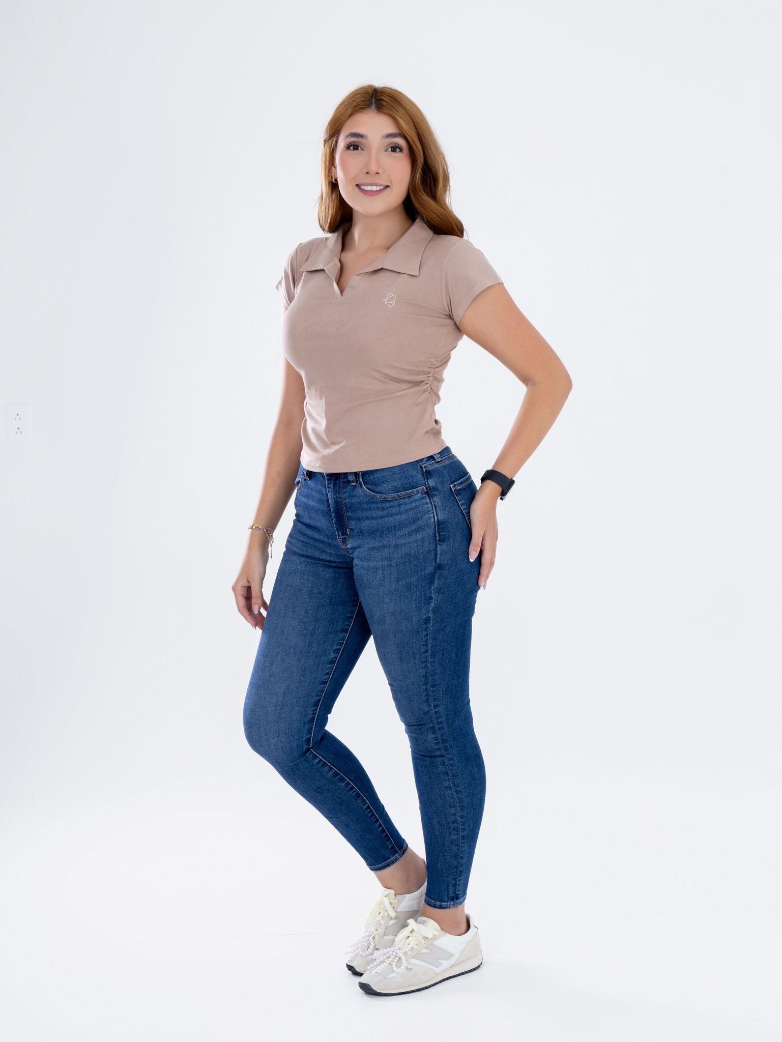 Polo Piqué Taupe