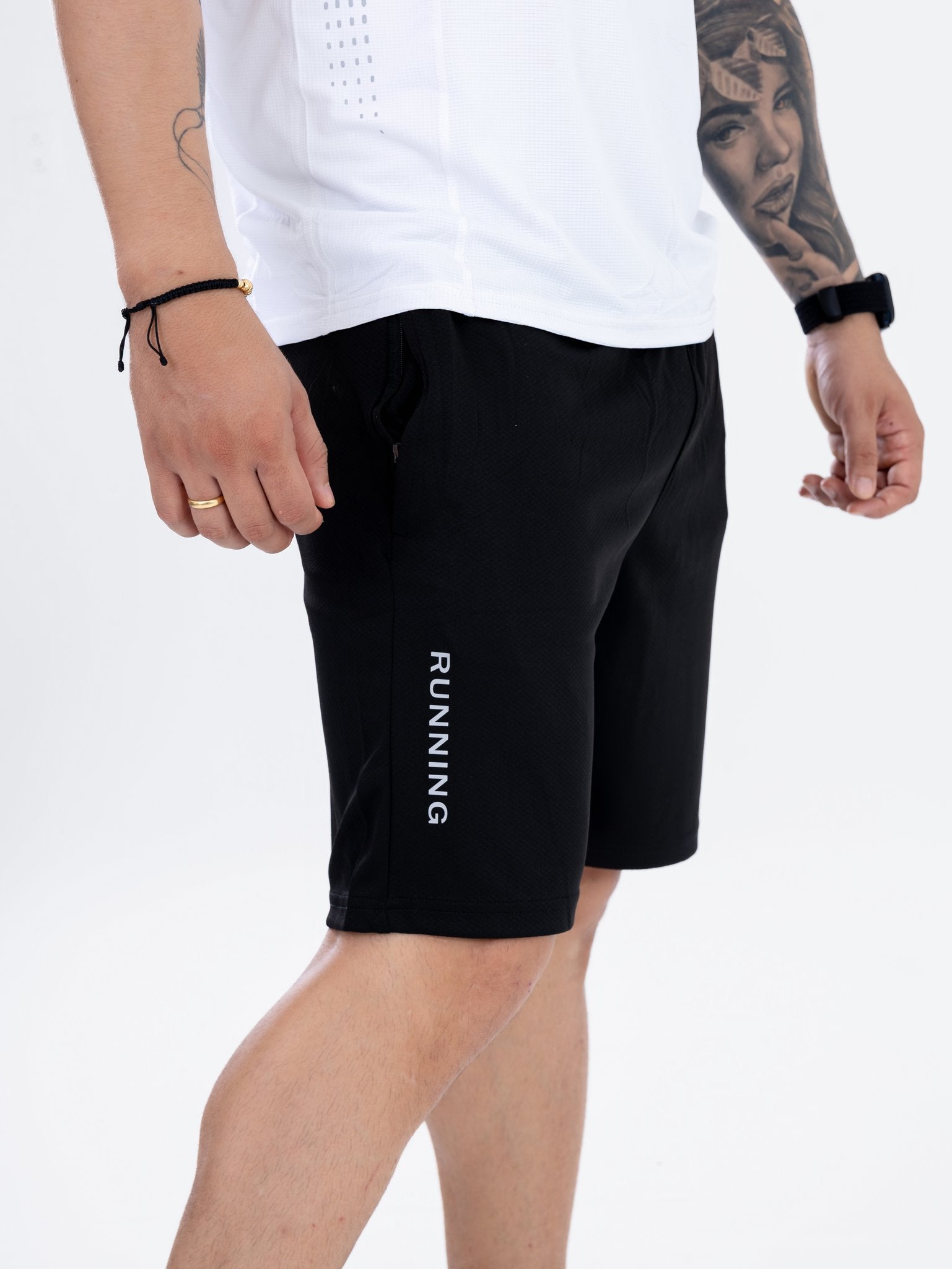 Pantaloneta Negra Running