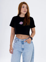 Camiseta Crop Oversize