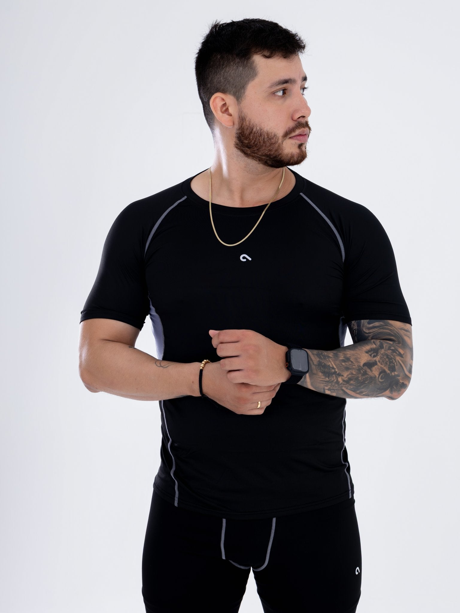 Camiseta de Compresión Negra