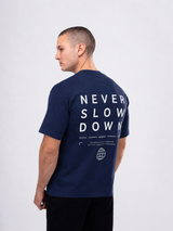 Camiseta Power "never slow"