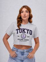 Camiseta Crop Oversize