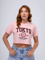 Camiseta Crop Oversize