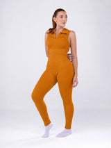 Conjunto Leggin y Blusa Tipo Polo