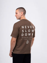 Camiseta Power "never slow"