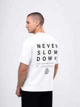 Camiseta Power "never slow"