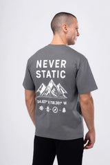 Camiseta Power "Never Static"