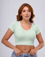 Blusa Cuello En V